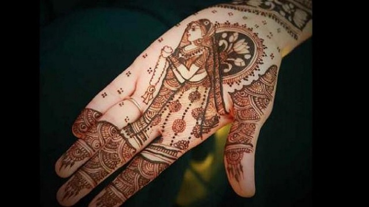 Bharwa Mehndi Design Service at best price in Indore | ID: 22179064055