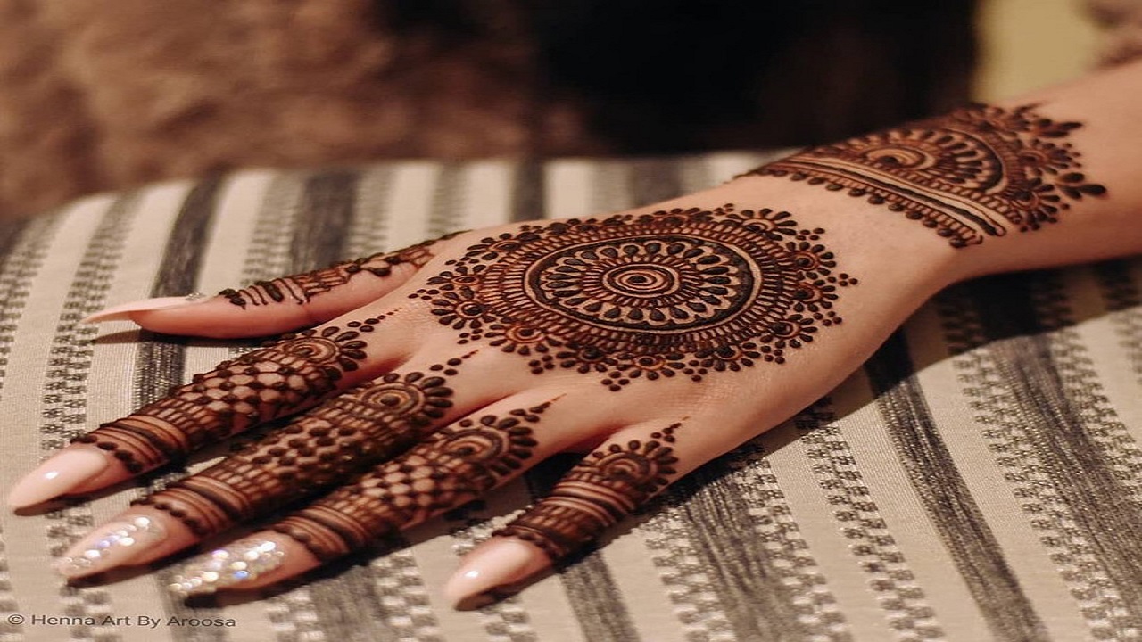 Most Easy trick for Arabic shade mehndi || Henna || Neha Beauty Hub -  YouTube