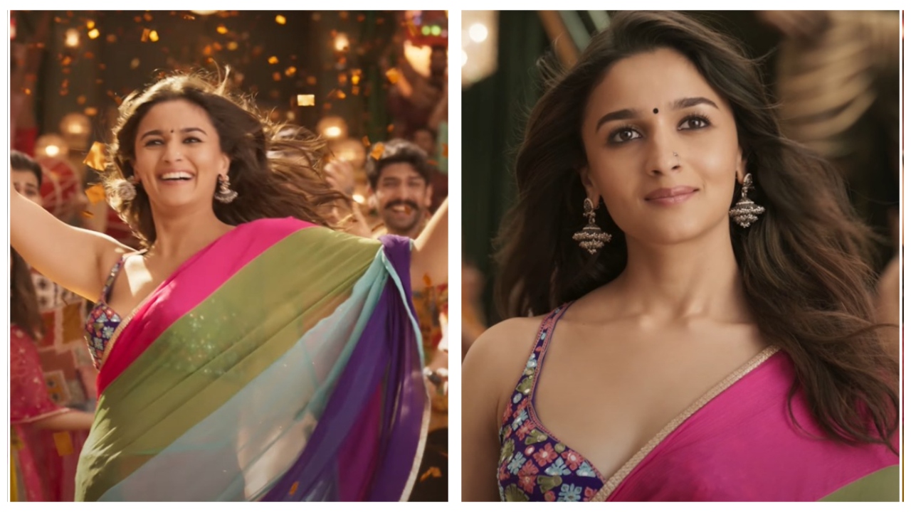 Alia Bhat Is An Alluring Rani In Breathtaking Sarees | See Photos