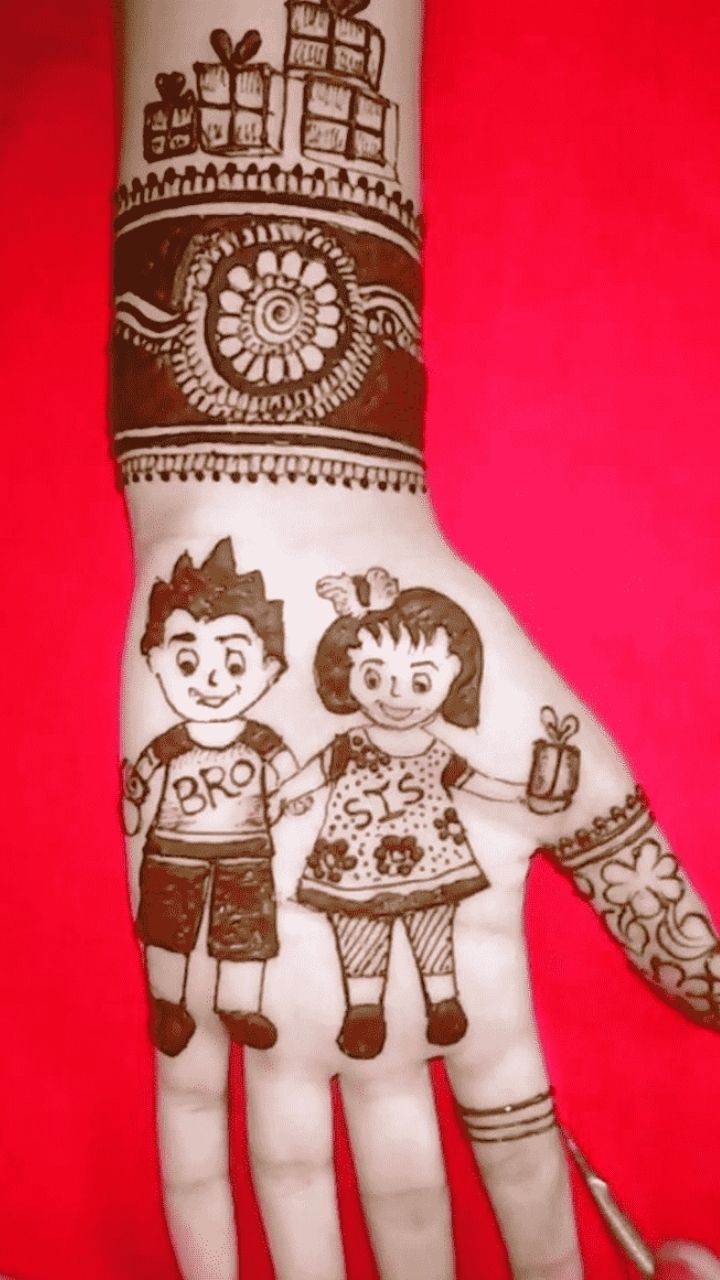 Best Easy Mehndi Designs for Raksha Bandhan | रक्षा बंधन मेहंदी डिजाइन 2023