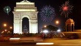 When did firecrackers come to Delhi
