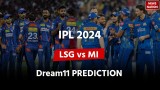 LSG vs MI Dream11 Prediction : लखनऊ और मुंबई के मैच में ये हो सकती है बेस्ट ड्रीम11 टीम