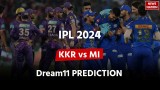 KKR vs MI Dream11 Prediction : कोलकाता और मुंबई मैच ऐसे बनाएं अपनी ड्रीम11 टीम, इसे चुनें कप्तान