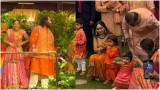 Anant  Mameru ceremony: जंगल थीम पर सजाया रथ...जमकर नाचे सब, देखें अनंत अंबानी की ममेरू सेरेमनी की इनसाइड वीडियो