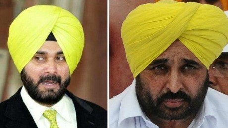aap mp bhagwant mann on navjot singh sidhu joining the aap party says no  official talk - News Nation