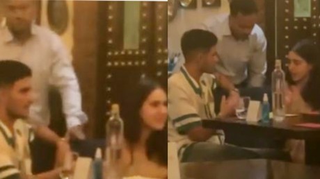 Shubman Gill Sara Ali Khan: इस एक्ट्रेस को डेट कर रहे हैं शुभमन गिल! साथ में किया डिनर | cricketer shubman gill dating sara ali khan photo viral - News Nation
