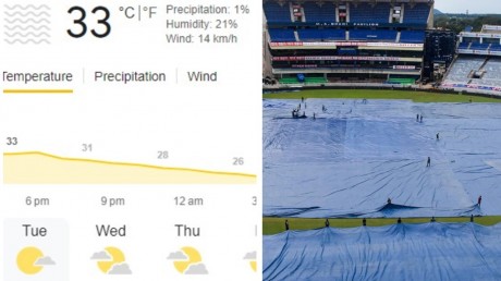 DC vs GT : बिन मौसम बारिश बिगाड़ेगी दिल्ली और गुजरात मैच का मजा? जानें कैसा रहेगा दिल्ली का मौसम