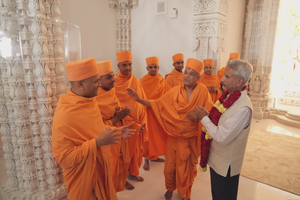 एस. जयशंकर ने आबू धाबी में बीएपीएस हिंदू मंदिर में किया पूजा-पाठ - News  Nation