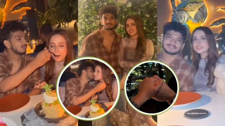  दुबई में पत्नी संग रोमांटिक हुए मुनव्वर फारुकी, कभी केक खिलाते तो कभी Kiss करते आए नजर, देखें वायरल VIDEO