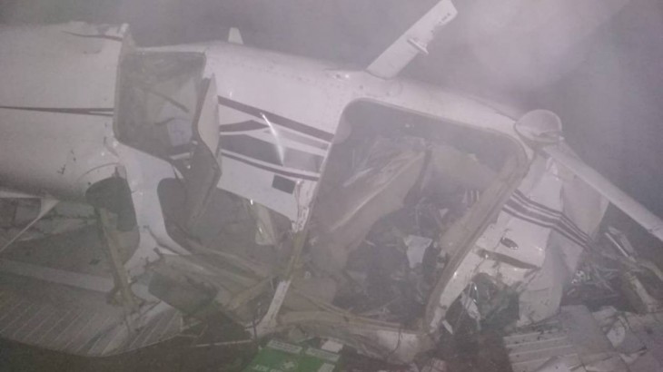 मध्य प्रदेश के सागर में ट्रेनी एयरक्राप्ट क्रैश, 2 पायलटों की मौत
