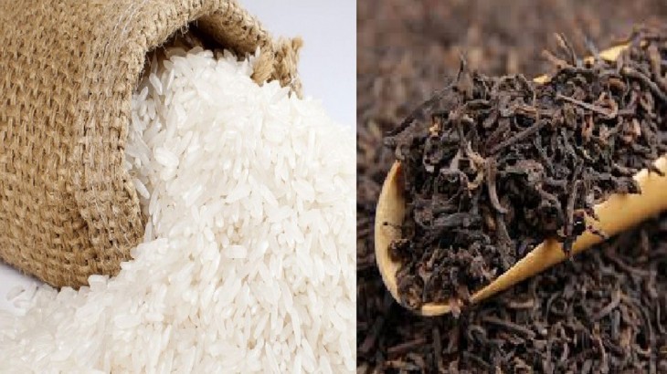 चाय और बासमती चावल का रुका निर्यात