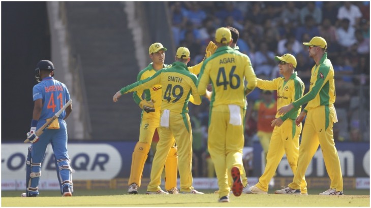 भारत बनाम आस्‍ट्रेलिया वन डे मैच मुंबई