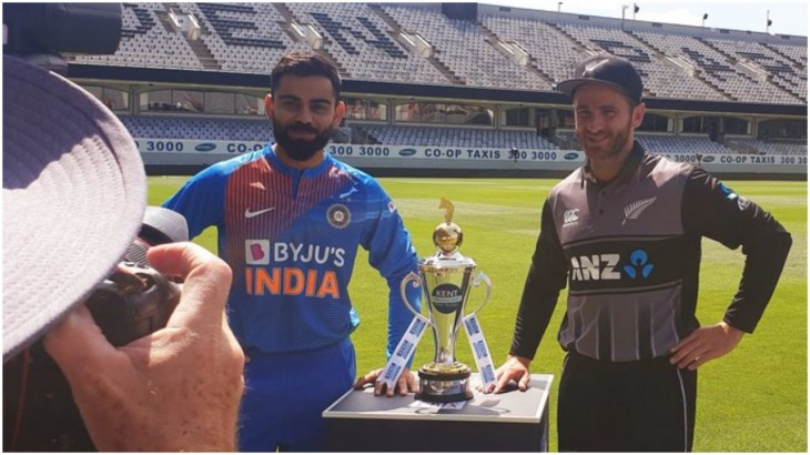 भारत बनाम न्‍यूजीलैंड पहला T20 मैच लाइव