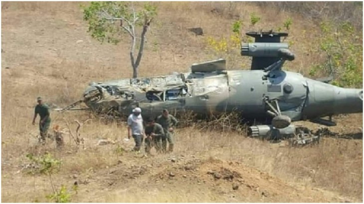 जम्मू कश्मीरः आर्मी का हेलीकॉप्टर क्रैश, बाल-बाल बचे दो पायलट