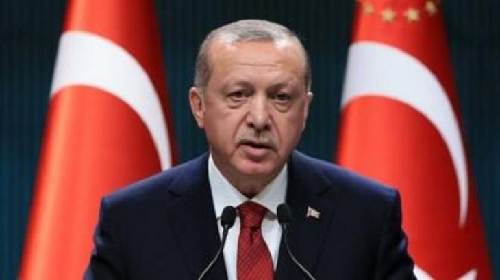 तुर्की के राष्ट्रपति रिसेप तैयप एर्दोगान