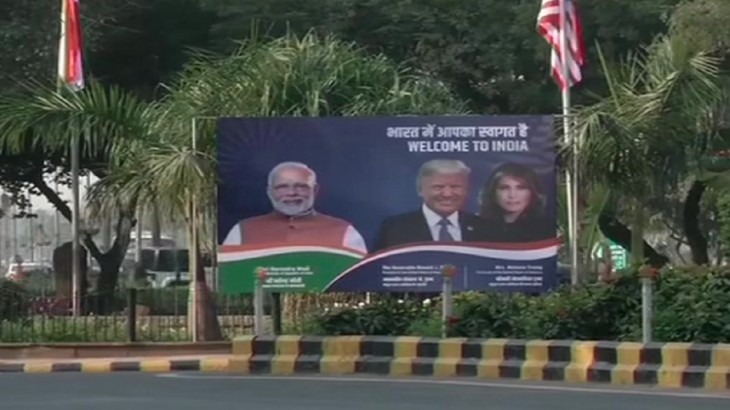 अमेरिकी राष्ट्रपति का अभूतपूर्व स्वागत के लिए तैयार है भारत.