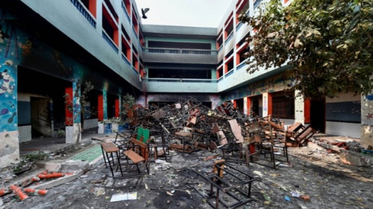 Delhi school violence