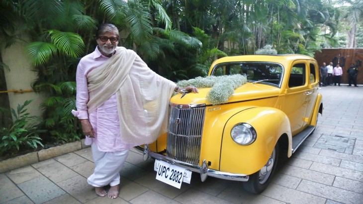 Amitabh Bachchan Vintage Car