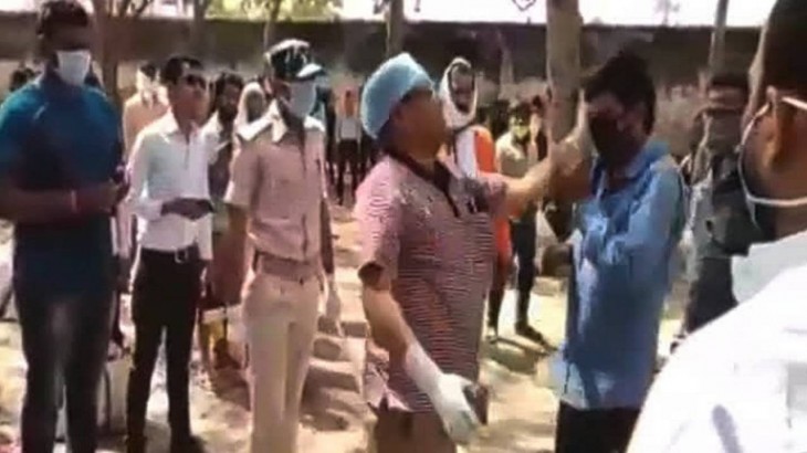 food workers beating