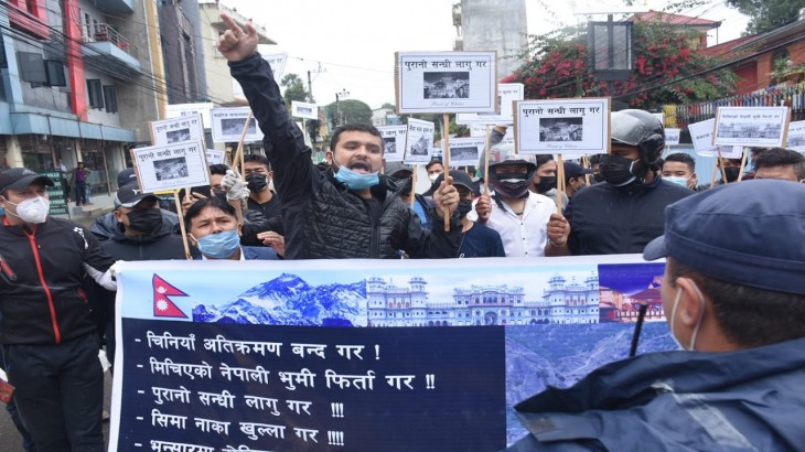 nepal protest