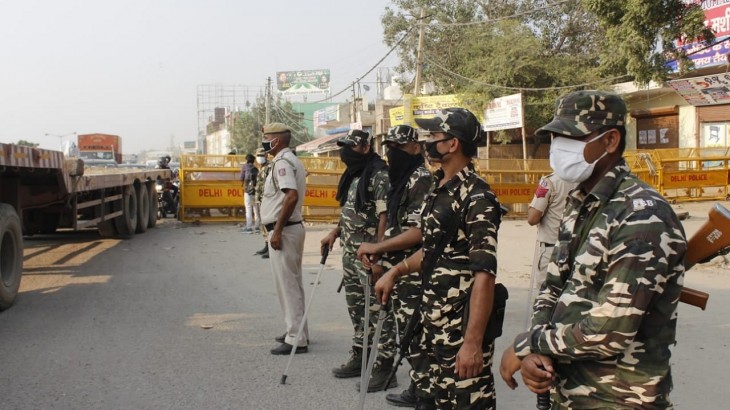 security on delhi border