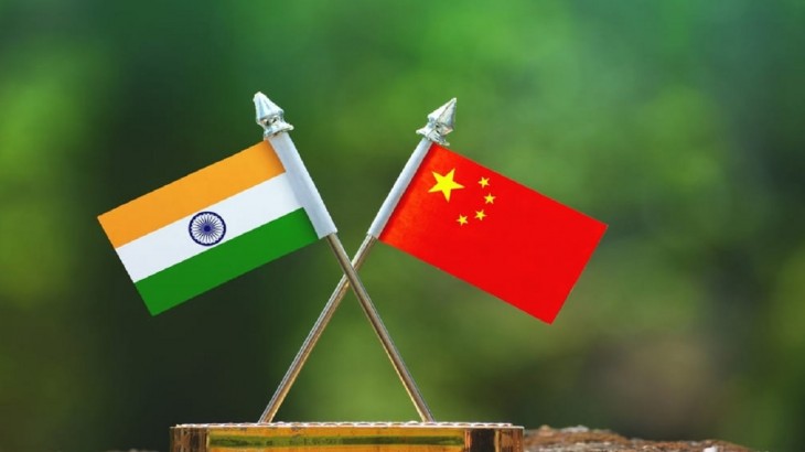 india china flag