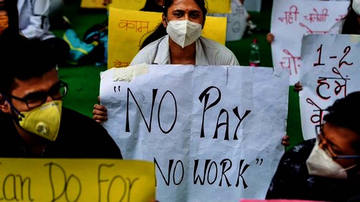 Delhi doctors Protest