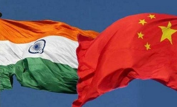 flag india china