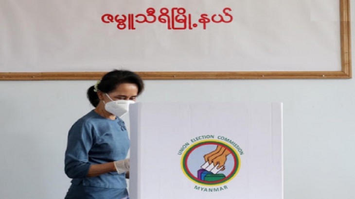 Myanmar Elections Aung