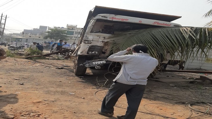 Truck Accident Jabalpur