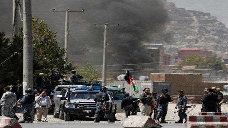 An encounter at the north gate of Kabul airport