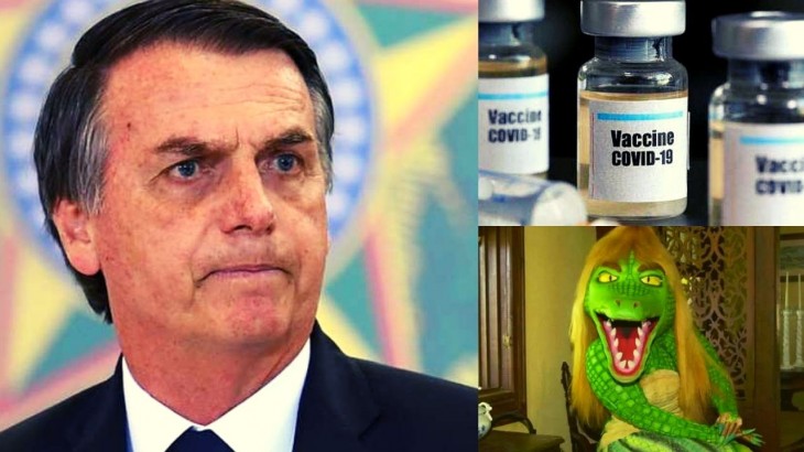 Jair Bolsonaro on Vaccination