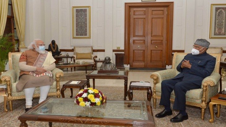President Ramnath Kovind - Prime Minister Narendra Modi