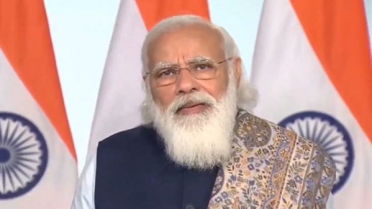 प्रधानमंत्री नरेंद्र मोदी ने देश के बेहतर स्वास्थ्य के लिए की प्रार्थन