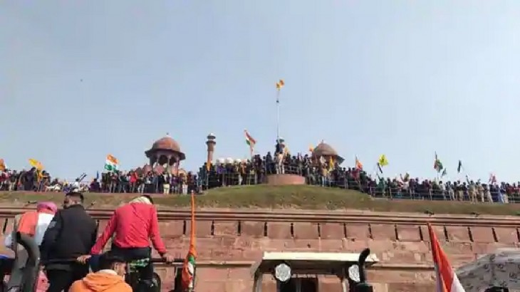 RSS called the incident at the Red Fort an insult to the country sacrifice