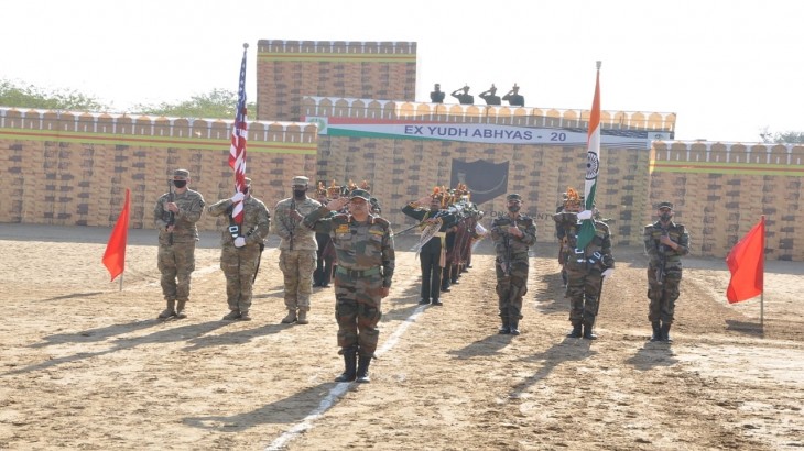 India US joint exercises begin in Rajasthan