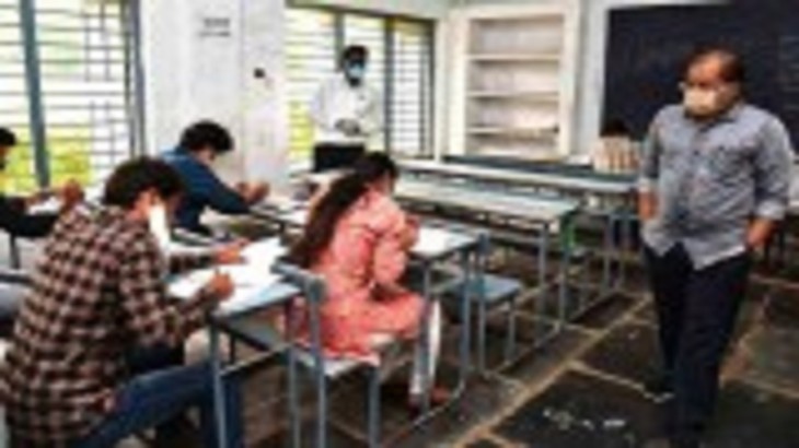 students appear for the upsc civil services preliminary examinations amid