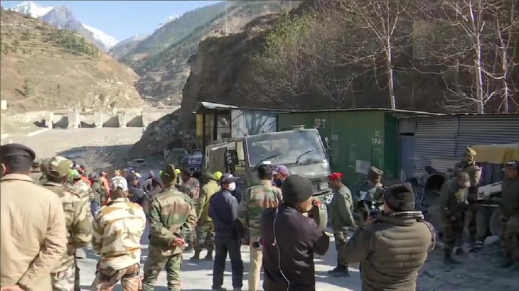 Rescue operation temporarily halted in Chamoli