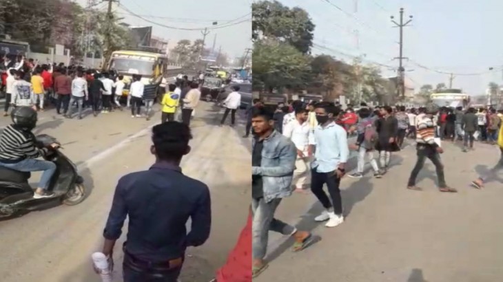Patna students protest