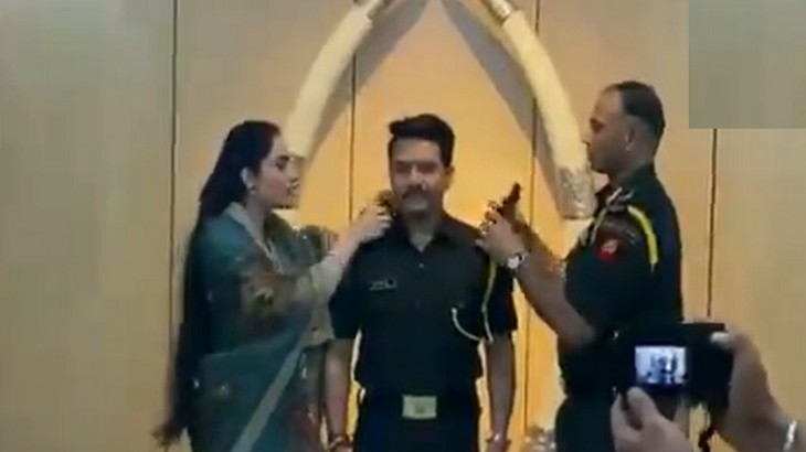 BJP MP Anurag Thakur became Captain in the Territorial Army
