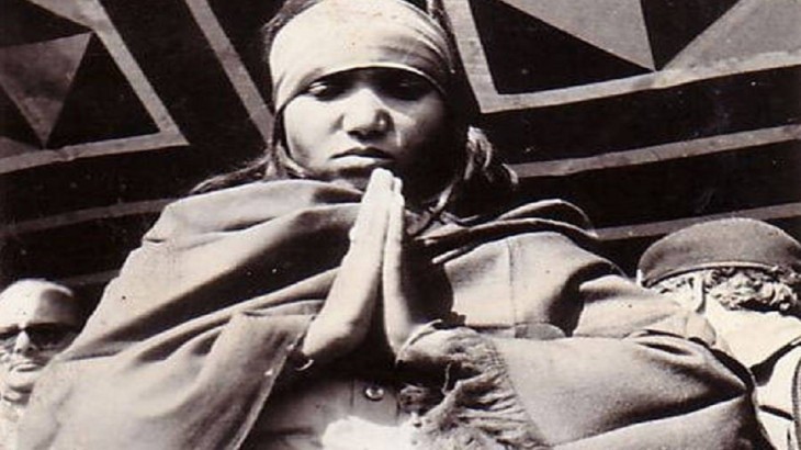 Phoolan Devi at the time of surrender