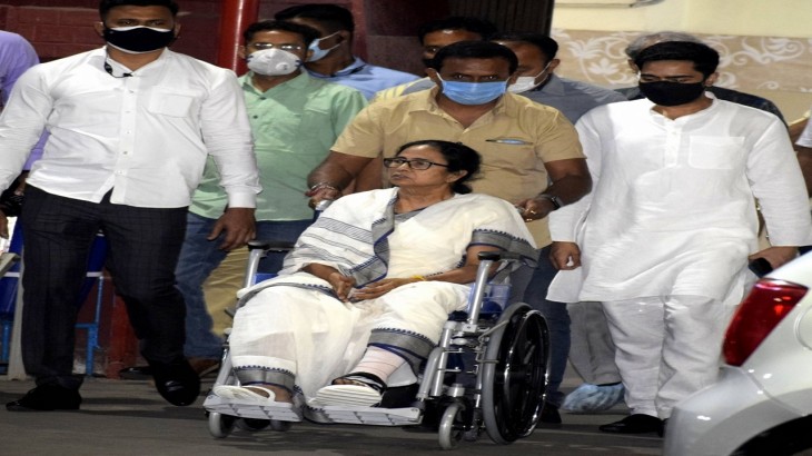 CM Mamta Banerjee to start wheelchair election campaign from 15 March