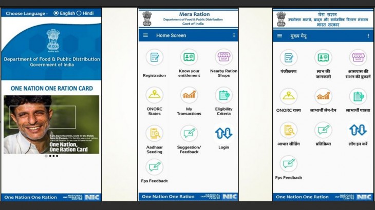 One Nation One Ration Card-My Ration App