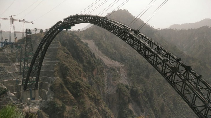 chinab railway bridge