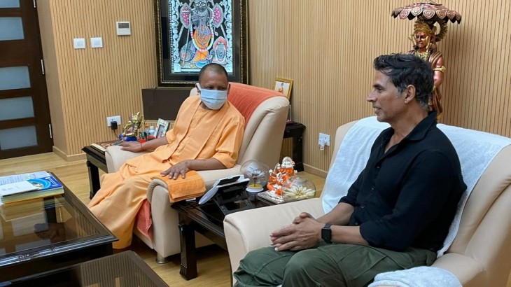Akshay Kumar Meet CM Yogi