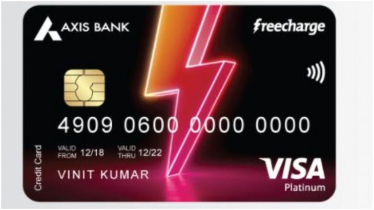 एक्सिस बैंक फ्रीचार्ज क्रेडिट कार्ड (Axis Bank Freecharge Credit Card)