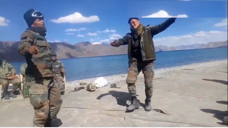 dance of the Indian Army went viral