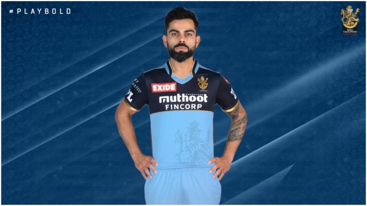 RCB to wear blue kit to show solidarity with frontline workers