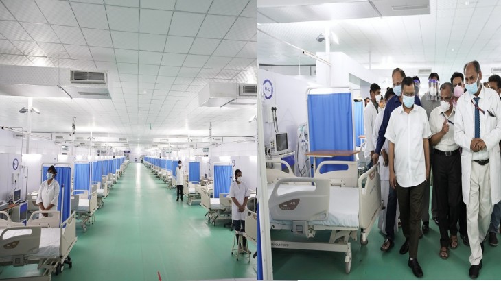 Delhi government built Covid Hospital in 15 days