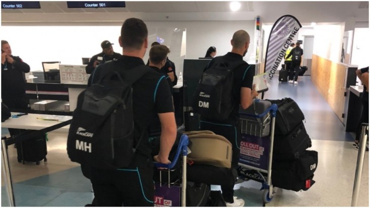 Kiwis depart for England for WTC final vs India  Tests vs host